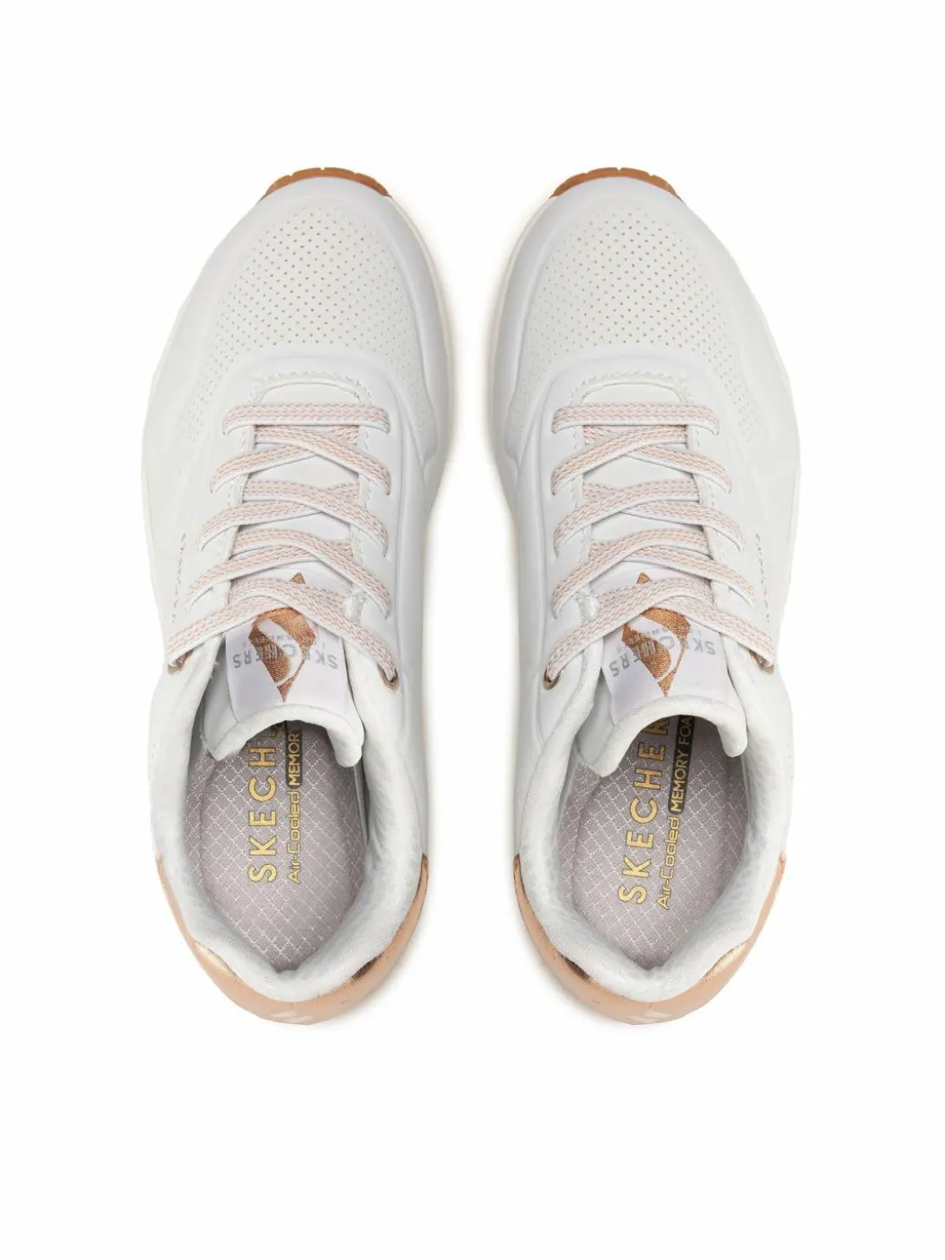Sneakers Uno Shimmer Away 155196/WHT Bianco