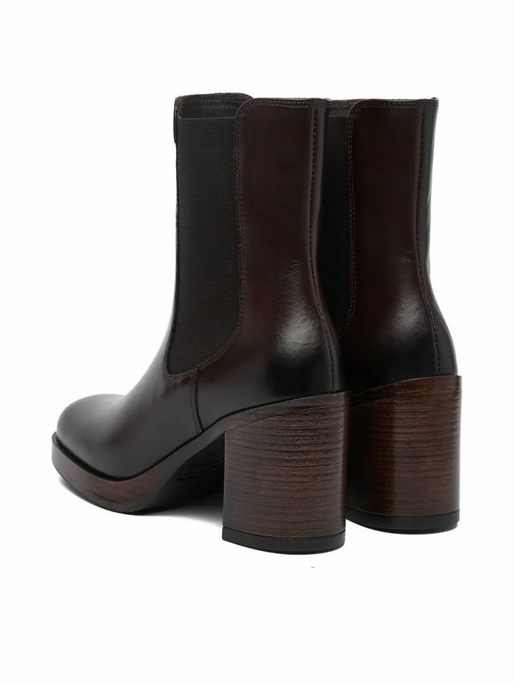 Stivaletti C-27740PE-PLATEAU Marrone scuro