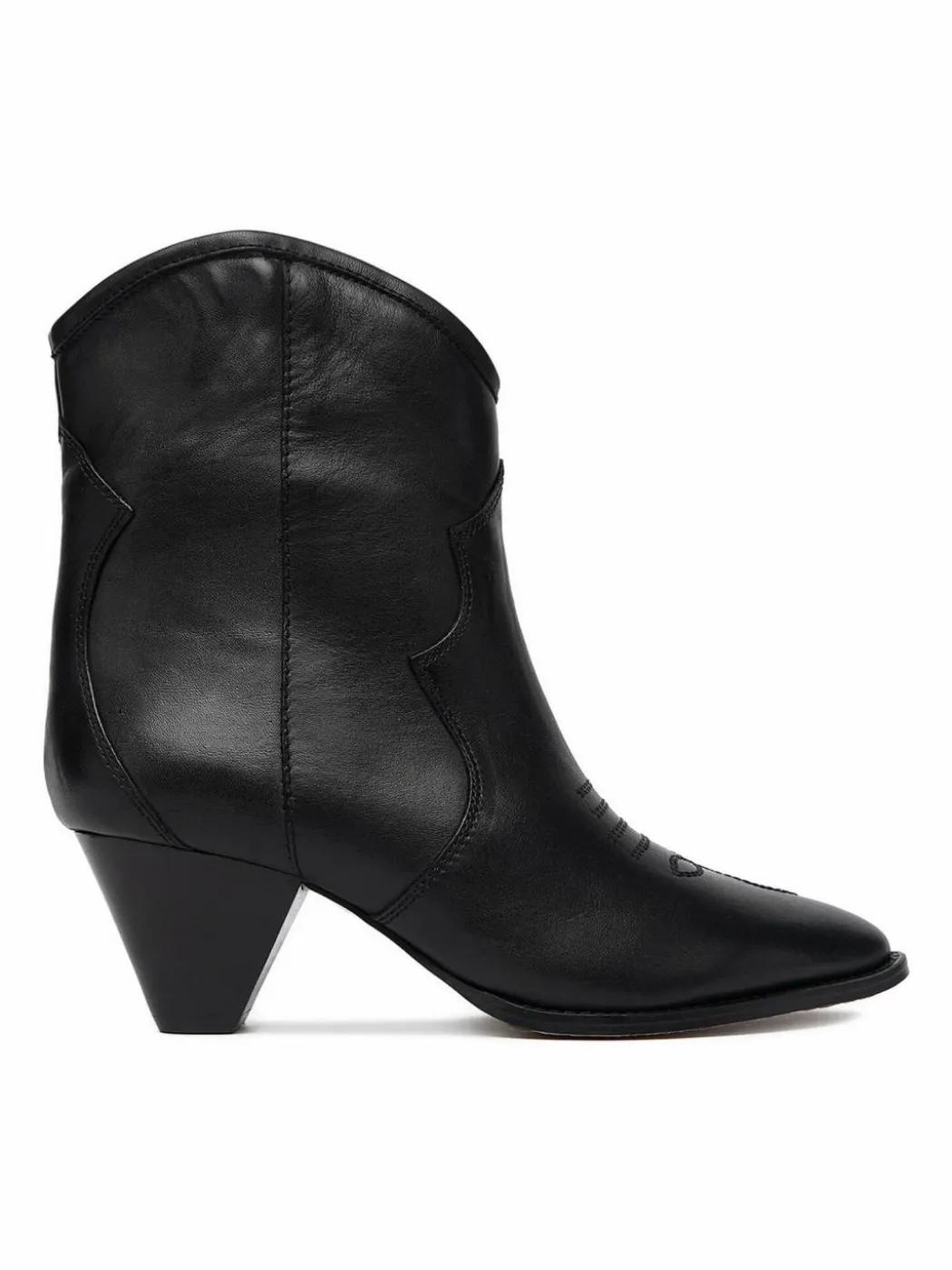 Stivali texani EO-APRIL-25FW217 Nero