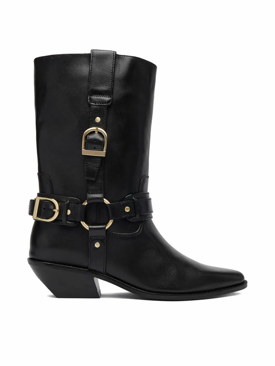 Stivali texani EO-CELINE-121862 Nero