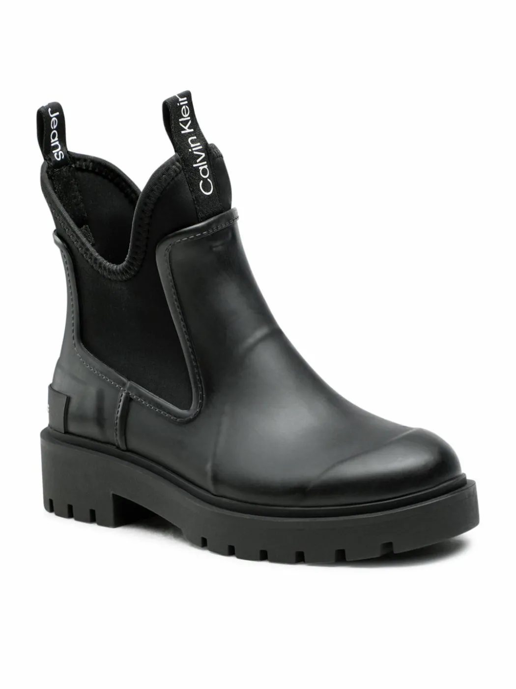 Wellington Mid Rainboot Chelsea YW0YW01034 Nero